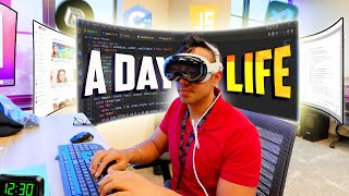 A Day in Life of a Software Engineer from Future Ft Vision Pro [upl. by Zuckerman]