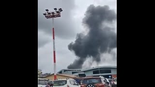 Plane Crash Tribhuvan International Airport  Kathmandu plane crash  Saurya Airlines  TIA LIVE [upl. by Eliak]