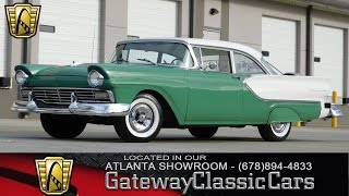 1957 Ford Fairlane Club Sedan  Gateway Classic Cars of Atlanta 151 [upl. by Spears220]