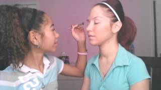 Daughter does Mom makeup challenge [upl. by Zosi708]