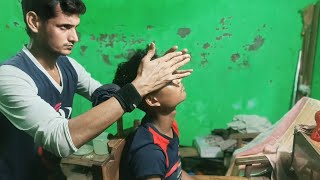 quotIndian Barber ASMR Head Massage for Deep Sleep amp Relaxationquot [upl. by Noirad]