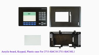 2711K6C10 2711K6C10L1 Acrylic Board Plastic Case Membrane Keypad for PanelView Standard 600 [upl. by Abbotsun]