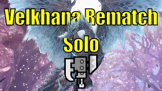 Velkhana Rematch in the Guiding Lands  Solo  Switch Axe  Monster Hunter World Iceborne [upl. by Ttehr]