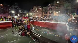 Janai Purnima Kumbeshor nepal festival culture religion jatra janaipurnima kumbeshor wow [upl. by Nareik]