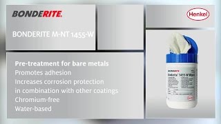 BONDERITE MNT 1455W  Metal pretreatment [upl. by Lolanthe]