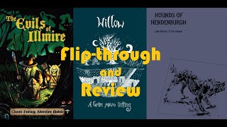 3 Small Hexcrawl Adventure Settings for OSR RPGs  FlipThrough and Review [upl. by Oconnor]