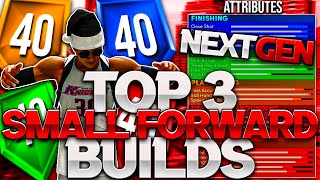 TOP 3 BEST SMALL FORWARD BUILDS NBA 2K22 NEXT GEN BEST LOCKDOWN amp POINT FORWARD BUILD 2K22 NEXT GEN [upl. by Nnylaehs]