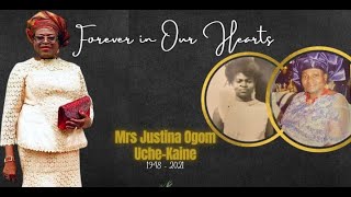 Justina UcheKaine  Celebration of Life [upl. by Colver711]