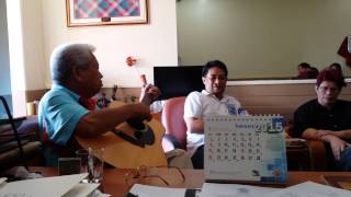 Heber Bartolome sings quotPaaralanquot for ACT [upl. by Decima]