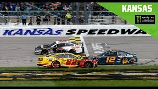 Full Race Replay Monster Energy NASCAR Cup Series Hollywood Casino 400 Race at Kansas Speedway [upl. by Ytte]