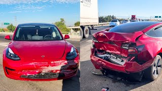 Watch This Grandmother Freak Out Behind The Wheel of SelfDriving Tesla [upl. by Jervis]