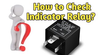 How to check Flasher Relay of the vehicles [upl. by Sloan]