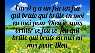 parole je peux pas le loué car il y a un feu 🔥 un feu qui brûle qui brûle en moi [upl. by Knipe]