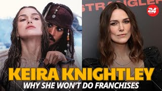 Keira Knightley Reflects on Pirates Public Shaming amp Why She Wont Do Franchises [upl. by Ahsiekram562]