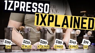 1ZPRESSO 1XPLAINED Review of the 1zpresso Lineup feat ZP6 Special [upl. by Icram]