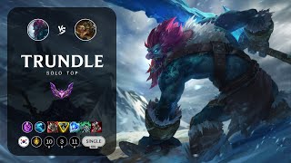 Trundle Top vs Renekton  KR Master Patch 147 [upl. by Hgiel796]