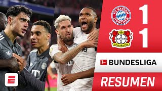 Bayern Munich y Bayer Leverkusen igualaron 11 en partido de infarto con MEGA GOLAZOS  Bundesliga [upl. by Ecirtaemed635]