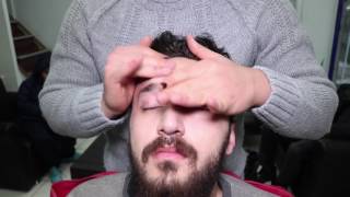 ASMR Turkish Barber HeadFace and Back Massage 26 [upl. by Jaye]