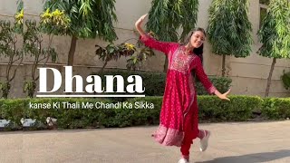 Dhana  Kanse ki Thali  Full Dance Video  Priyanka Meher  Pahadi Song Dance  Abhigyaa Jain Dance [upl. by Enamrej831]