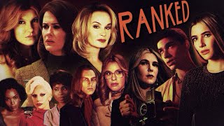 Ranking Every AHS Season 2024 Edition [upl. by Dnomsaj]