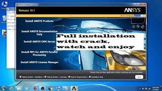 ANSYS 181 install చైయ్యడం ఎలా [upl. by Esir]