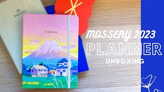 2023 PLANNER UNBOXING Mossery Vertical Planner [upl. by Kahl]