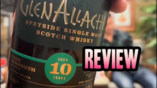 GLENALLACHIE 10 CASK STRENGTH REVIEW [upl. by Dino341]