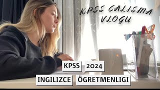 KPSS ÇALIŞIYORUZ  kpss ders çalışma günlüğü  iöabt  ingilizce öğretmenliği [upl. by Yajeet158]