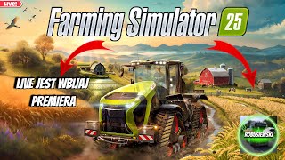 🚜FARMING SIMULATOR 25🚜 Live trwa wbijaj na Live mordo 🤑1zł2minut🤑 robusiewski [upl. by Nelleh]