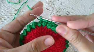 INDIVIDUALES NAVIDEÑOS A CROCHET [upl. by Jayson]