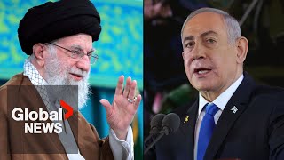 Khamenei says Iran weighing response to attack as Netanyahu states Israel quotfulfilled its promisequot [upl. by Silohcin]