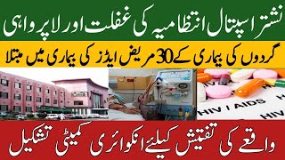 Nishtar Hospital administrations worst negligence  Many kidney patients suffering from AIDS [upl. by Mazurek354]