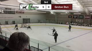 Wachusett Boys Varsity Hockey vs Groton Dunstable [upl. by Angadreme]