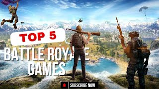 Top 5 Battle Royale Games You Need to Play  PlayGrid [upl. by Acebber593]