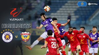 HIGHLIGHTS HÀ NỘI FC  HỒNG LĨNH HÀ TĨNH  THẾ TRẬN ĐÔI CÔNG BẤT PHÂN THẮNG BẠI [upl. by Tatianna58]