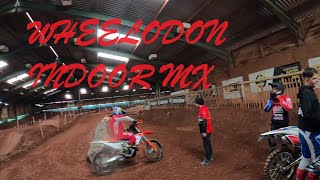 Wheeldon Indoor MX First time Training with EEnduroMX Factory [upl. by Ramedlaw]