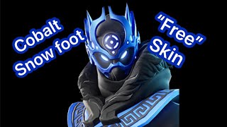 FREE SKIN  Cobalt Snowfoot [upl. by Ecnarf]