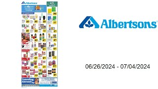 Albertsons Weekly Ad US  06262024  07042024 [upl. by Colier]