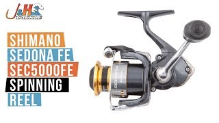 Shimano Sedona FE SEC5000FE Spinning Reel  JampH Tackle [upl. by Stedman]