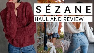 Sezane Try On Haul and Review Fall 2024 [upl. by Otto]