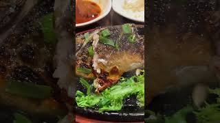 The Kunzip restaurant in New York City food nycfoodtour koreanfood grilledfish 고등어구이 [upl. by Justin797]