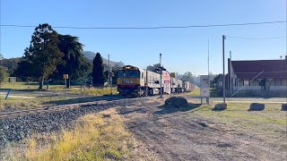 TasRail TR08 TR04 TR14 35 train Campania [upl. by Farica]