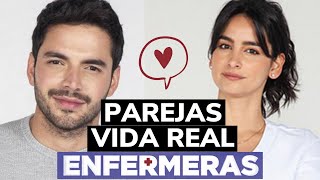 ENFERMERAS PAREJAS EN LA VIDA REAL DE LOS ACTORES [upl. by Landis]