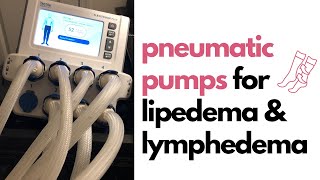 Using a Pneumatic Pump for Lipedema and Lymphedema [upl. by Pokorny]