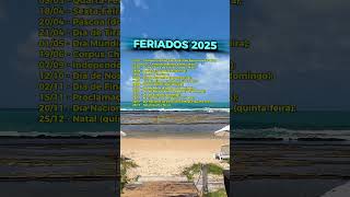 Feriados em 2025 [upl. by Maillw159]