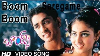 Boom Boom Full Video Song  Boys Movie  Siddharth  Bharath  Genelia  Thaman SS [upl. by Adlih]