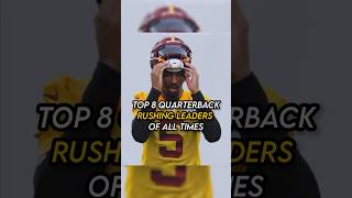 Top 8 QB Rushing Leaders of all time shorts nfl [upl. by Anidam]