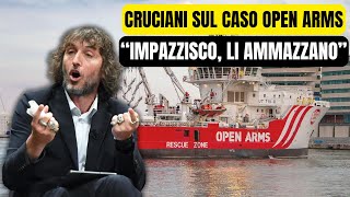 CRUCIANI IMPAZZISCE PARLANDO DEL CASO OPEN ARMS E [upl. by Harpole]