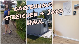 Weekly Vlog IKEA Haul Gartenhaus streichen Putzroutine Die Siwuchins [upl. by Aitselec302]