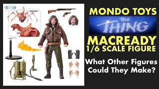 MONDO THE THING MOVIE MACREADY 16 SCALE FIGURE IMAGES What Other Characters Can We Expect [upl. by Ydroj]